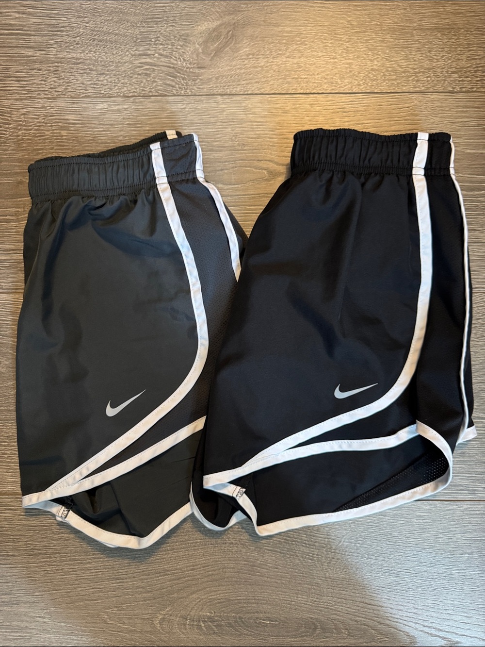 Nike Athletic Shorts Black and Gray Bundle XS
